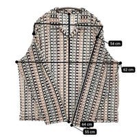 JOURNAL STANDARD アブストラクトレースシャツ M 定価14300円 長袖シャツ 25SS ホワイト メンズ ジャーナルスタンダード【中古】5-0902M♪