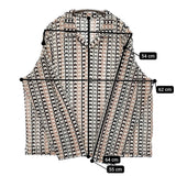 JOURNAL STANDARD アブストラクトレースシャツ M 定価14300円 長袖シャツ 25SS ホワイト メンズ ジャーナルスタンダード【中古】5-0902M♪