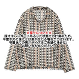 JOURNAL STANDARD アブストラクトレースシャツ M 定価14300円 長袖シャツ 25SS ホワイト メンズ ジャーナルスタンダード【中古】5-0902M♪