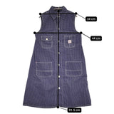 BEAMS BOY ドット 水玉 シャツワンピース ワンピース ネイビー ホワイト レディース ビームスボーイ【中古】5-0819S♪