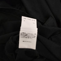 B Yohji Yamamoto 2シルケット 天竺3重半袖Tシャツ NN-T58-074 サイズ2 カットソー ブラック メンズ ビーヨウジヤマモト【中古】5-0815S♪