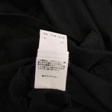 B Yohji Yamamoto 2シルケット 天竺3重半袖Tシャツ NN-T58-074 サイズ2 カットソー ブラック メンズ ビーヨウジヤマモト【中古】5-0815S♪