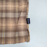 patagonia ACシャツ 52921 オーガニックコットン チェック サイズL 半袖シャツ オレンジ メンズ パタゴニア【中古】6-0422S∞#