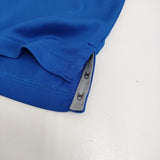 Champion GOLF モックネックシャツ サイズL 定価8580円 ゴルフウェア 半袖Ｔシャツ カットソー ブルー メンズ チャンピオン【中古】5-0815S♪