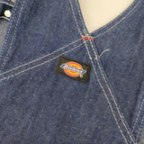 Dickies 11.75oz リジッドデニム Bibオーバーオール 定価12980円 38×32 オールインワン ツナギ ネイビー メンズ ディッキーズ【中古】5-1113M∞