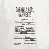 GABRIELA COLL GARMENTS Open Toe Babouche NO.7 39 ラムレザー 革 サンダル 25SS ブラック メンズ ガブリエラコールガーメンツ【中古】5-0902G♪