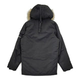 Carhartt ANCHORAGE PARKA N3-Bタイプ フェイクファー 中綿 ジャケット ブラック メンズ カーハート【中古】5-1020A◆