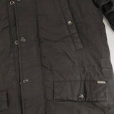 Carhartt ANCHORAGE PARKA N3-Bタイプ フェイクファー 中綿 ジャケット ブラック メンズ カーハート【中古】5-1020A◆