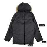 Carhartt ANCHORAGE PARKA N3-Bタイプ フェイクファー 中綿 ジャケット ブラック メンズ カーハート【中古】5-1020A◆