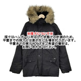 Carhartt ANCHORAGE PARKA N3-Bタイプ フェイクファー 中綿 ジャケット ブラック メンズ カーハート【中古】5-1020A◆
