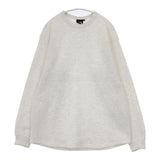 THE NORTH FACE Long-Sleeve Warm Waffle Crew NT62436 長袖Ｔシャツ カットソー ロンＴ ライトグレー メンズ ザノースフェイス【中古】5-1127T∞