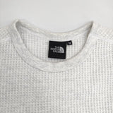 THE NORTH FACE Long-Sleeve Warm Waffle Crew NT62436 長袖Ｔシャツ カットソー ロンＴ ライトグレー メンズ ザノースフェイス【中古】5-1127T∞