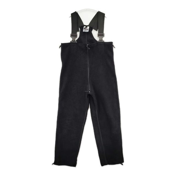 US.ARMY ECWCS ポーラテック フリースパンツ 防寒ライナー インナー オーバーオール サスペンダー付き POLARTEC M-L パンツ ブラック メンズ ユーエスアーミー/アメリカ軍【中古】5-1023A∞