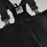 US.ARMY ECWCS ポーラテック フリースパンツ 防寒ライナー インナー オーバーオール サスペンダー付き POLARTEC M-L パンツ ブラック メンズ ユーエスアーミー/アメリカ軍【中古】5-1023A∞