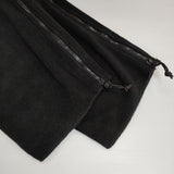 US.ARMY ECWCS ポーラテック フリースパンツ 防寒ライナー インナー オーバーオール サスペンダー付き POLARTEC M-L パンツ ブラック メンズ ユーエスアーミー/アメリカ軍【中古】5-1023A∞