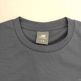 NEW BALANCE Function T-Shirt NB DRY リフレクタープリント 半袖Ｔシャツ カットソー ブルーグレー メンズ ニューバランス【中古】6-0422S∞
