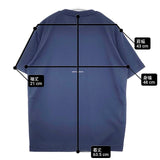 NEW BALANCE Function T-Shirt NB DRY リフレクタープリント 半袖Ｔシャツ カットソー ブルーグレー メンズ ニューバランス【中古】6-0422S∞