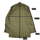 US.ARMY ジャングルファティーグ リップストップ ジャケット 70年代 カーキ メンズ ユーエスアーミー/アメリカ軍【中古】6-0125M∞