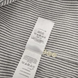 POLO RALPH LAUREN クラシックフィット BDボタンダウン ストライプ 長袖シャツ ホワイト グレー メンズ ポロ・ラルフローレン【中古】5-1113M∞