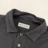 nisica コットン 長袖シャツ チャコールグレー メンズ ニシカ【中古】5-1204M∞