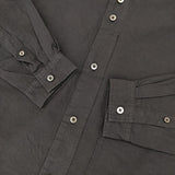 nisica コットン 長袖シャツ チャコールグレー メンズ ニシカ【中古】5-1204M∞