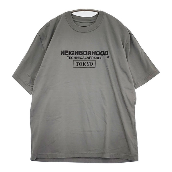NEIGHBORHOOD NH.TEE SS-16 定価8800円 251pcnh-st16 サイズM 半袖Ｔシャツ カットソー 25SS グレー メンズ ネイバーフッド【中古】5-0902S♪