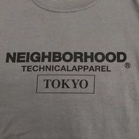 NEIGHBORHOOD NH.TEE SS-16 定価8800円 251pcnh-st16 サイズM 半袖Ｔシャツ カットソー 25SS グレー メンズ ネイバーフッド【中古】5-0902S♪