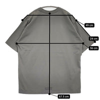 NEIGHBORHOOD NH.TEE SS-9 定価8800円 251pcnh-st09 サイズM 半袖Ｔシャツ カットソー 25SS グレー メンズ ネイバーフッド【中古】5-0902S♪