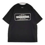 NEIGHBORHOOD NH 251 SPOT.TEE SS-8 定価8800円 サイズM 半袖Ｔシャツ カットソー 25SS ブラック メンズ ネイバーフッド【中古】5-0902S♪