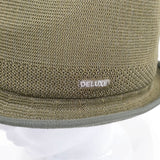 DELUXE ポリエステルハット サイズL 帽子 ハット カーキ メンズ デラックス【中古】6-0216M◎