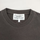 PEEL&LIFT PL23-T001 プリント 半袖Ｔシャツ カットソー チャコールグレー メンズ ピールアンドリフト【中古】6-0507S∞