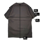 PEEL&LIFT PL23-T001 プリント 半袖Ｔシャツ カットソー チャコールグレー メンズ ピールアンドリフト【中古】6-0507S∞