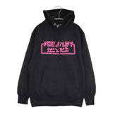 PEEL&LIFT neon tube parka 裏起毛 ネオン パーカー ブラック メンズ ピールアンドリフト【中古】5-1217T∞