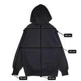 PEEL&LIFT neon tube parka 裏起毛 ネオン パーカー ブラック メンズ ピールアンドリフト【中古】5-1217T∞