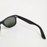 Ray-Ban WAYFARER ウェイファーラー 定価29400円 52□22 150 3N サングラス マットブラック メンズ レイバン【中古】5-0902G♪