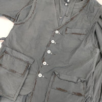 KHOKI コッキ Electic Shirt Vest 定価74800円 シャツベスト ロング