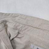 EEL Touki Button no Shirts 陶器ボタン E-18460 コットン 長袖シャツ ベージュ メンズ イール【中古】5-1204M∞