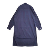 Mr.GENTLEMAN フェイクレイヤード コットン ロング 長袖シャツ ネイビー メンズ ミスタージェントルマン【中古】5-1225M∞