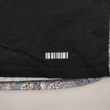 felkod ペイズリー柄 F21AS140 切替 半袖Ｔシャツ カットソー ブラック メンズ フィルコッド【中古】6-0422S∞
