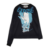 SEDITIONARIES by 666 XPOSE 長袖Ｔシャツ カットソー ロンＴ ブラック メンズ セディショナリーズ【中古】5-1204M∞