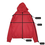 UNDERCOVER CLOCKWORK ORANGE 時計仕掛けのオレンジ UCX4893-4 パーカー レッド メンズ アンダーカバー【中古】6-0125M∞