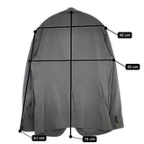 UNITED ARROWS PERTEX シングル2ボタンジャケット COZY テーラードジャケット グレー メンズ ユナイテッドアローズ【中古】5-1204M∞