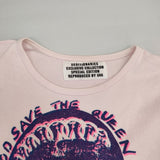 SEDITIONARIES by 666 SAFETY PIN QUEEN 復刻 インサイドアウト 半袖Ｔシャツ カットソー ピンク メンズ セディショナリーズ【中古】6-0507S∞