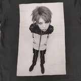 Amplifier アンプリファイア hide ROCKET DIVE ロケットダイブ Amplifier hide TEE design G 半袖Ｔシャツ カットソー ブラック メンズ【中古】5-1204S∞