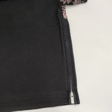 Sacai/SUN SURF パイナップル刺繍 20-04944 コットン 日本製 サイズ2 半袖Ｔシャツ カットソー ブラック ピンク レディース サカイ/サンサーフ【中古】6-0410S△