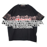Sacai/SUN SURF パイナップル刺繍 20-04944 コットン 日本製 サイズ2 半袖Ｔシャツ カットソー ブラック ピンク レディース サカイ/サンサーフ【中古】6-0410S△