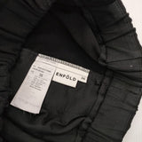 ENFOLD イージーテーパードパンツ サイズ36 パンツ ブラック レディース エンフォルド【中古】5-1217G∞