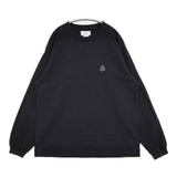 Acy エイシー PATCH L/S TEE acy-23aw-006 長袖Ｔシャツ カットソー ロンＴ ブラック メンズ【中古】5-1204M∞