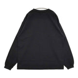 Acy エイシー PATCH L/S TEE acy-23aw-006 長袖Ｔシャツ カットソー ロンＴ ブラック メンズ【中古】5-1204M∞