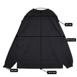 Acy エイシー PATCH L/S TEE acy-23aw-006 長袖Ｔシャツ カットソー ロンＴ ブラック メンズ【中古】5-1204M∞